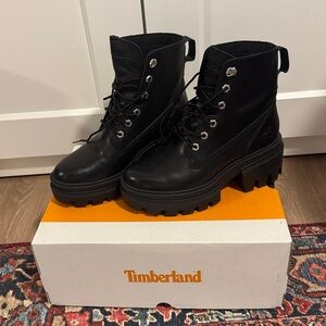 Timberland Everleigh 6" Lace-Up Boot Women's Black
